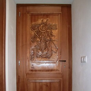 Dřevěné dveře